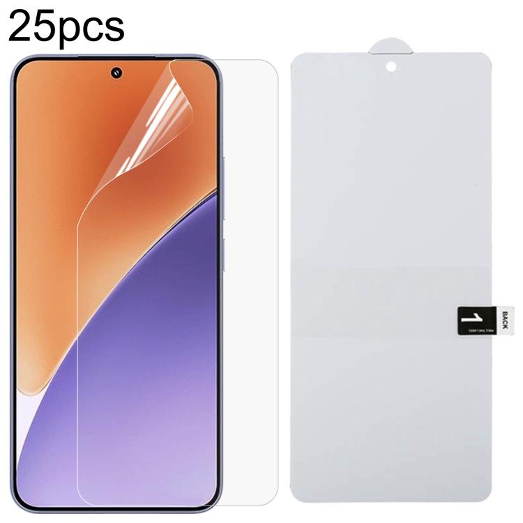 25pcs Full Screen Protector Explosion-proof Hydrogel Film