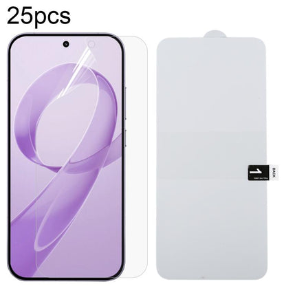 25pcs Full Screen Protector Explosion-proof Hydrogel Film, For Redmi A7 4G 171.8mm, For Redmi 17C 4G, For Redmi K90 Ultra 5G, For Redmi K100 Pro 5G, For Xiaomi 17 Max 5G, For Redmi K90 Max 5G, For Xiaomi Poco C81x 4G, For Xiaomi 17T Pro 5G             ...