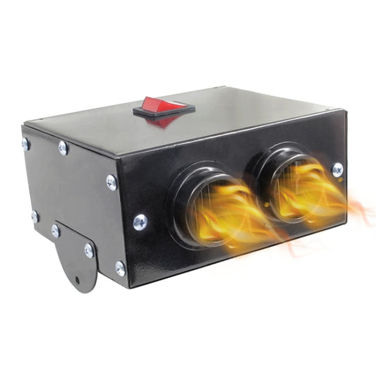 Chauffe-voiture électrique haute puissance 500W, dégivreur, 12V 2 trous, 24V 2 trous, 12V 4 trous, 24V 4 trous, 12V Classique 2 trous 600W
