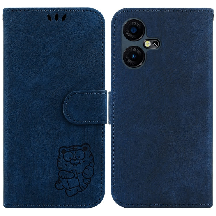 Little Tiger Embossed Leather Phone Case, For Tecno Pova 5 Pro, For Tecno Pova Neo 3, For Tecno Pova 5, For Tecno Camon 20 Premier 5G, For Tecno Camon 20 Pro 5G, For Tecno Camon 20 Pro 4G / 20, For Tecno Spark 10 5G, For Tecno Spark 10 4G / 10C        ...