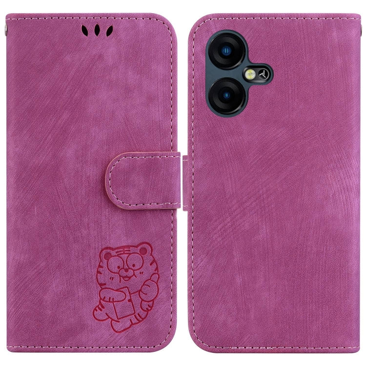 Little Tiger Embossed Leather Phone Case, For Tecno Pova 5 Pro, For Tecno Pova Neo 3, For Tecno Pova 5, For Tecno Camon 20 Premier 5G, For Tecno Camon 20 Pro 5G, For Tecno Camon 20 Pro 4G / 20, For Tecno Spark 10 5G, For Tecno Spark 10 4G / 10C        ...