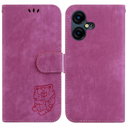 Little Tiger Embossed Leather Phone Case, For Tecno Pova 5 Pro, For Tecno Pova Neo 3, For Tecno Pova 5, For Tecno Camon 20 Premier 5G, For Tecno Camon 20 Pro 5G, For Tecno Camon 20 Pro 4G / 20, For Tecno Spark 10 5G, For Tecno Spark 10 4G / 10C        ...