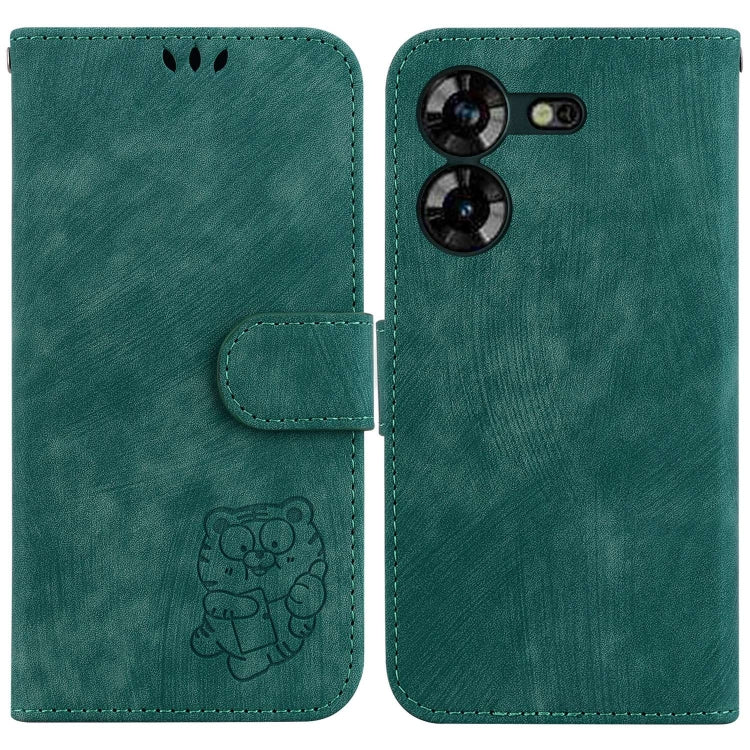 Little Tiger Embossed Leather Phone Case, For Tecno Pova 5 Pro, For Tecno Pova Neo 3, For Tecno Pova 5, For Tecno Camon 20 Premier 5G, For Tecno Camon 20 Pro 5G, For Tecno Camon 20 Pro 4G / 20, For Tecno Spark 10 5G, For Tecno Spark 10 4G / 10C        ...