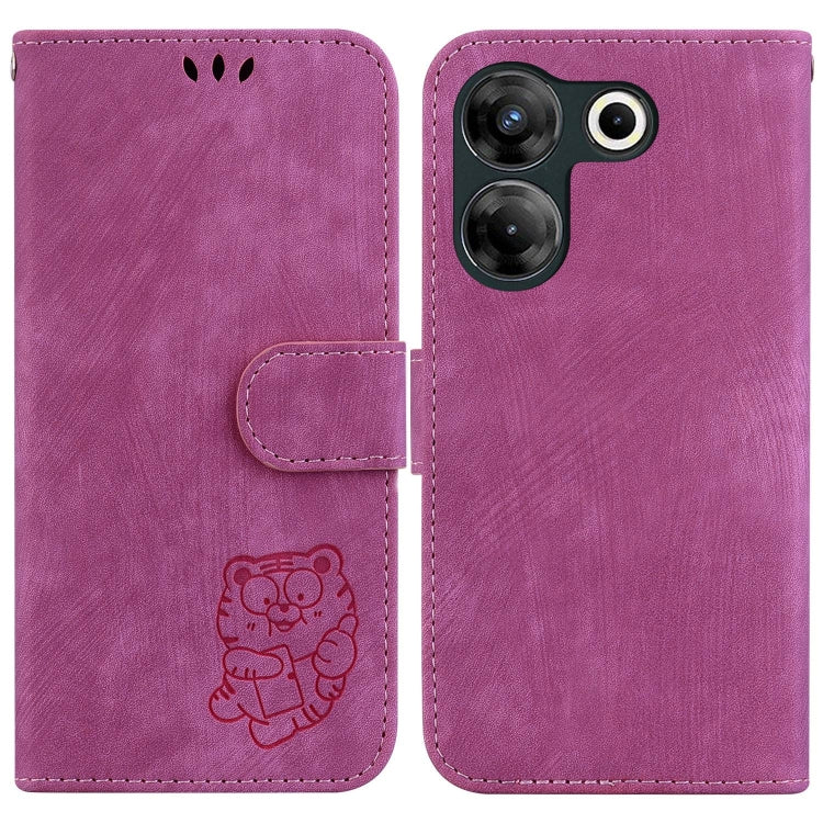 Little Tiger Embossed Leather Phone Case, For Tecno Pova 5 Pro, For Tecno Pova Neo 3, For Tecno Pova 5, For Tecno Camon 20 Premier 5G, For Tecno Camon 20 Pro 5G, For Tecno Camon 20 Pro 4G / 20, For Tecno Spark 10 5G, For Tecno Spark 10 4G / 10C        ...