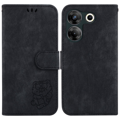 Little Tiger Embossed Leather Phone Case, For Tecno Pova 5 Pro, For Tecno Pova Neo 3, For Tecno Pova 5, For Tecno Camon 20 Premier 5G, For Tecno Camon 20 Pro 5G, For Tecno Camon 20 Pro 4G / 20, For Tecno Spark 10 5G, For Tecno Spark 10 4G / 10C        ...