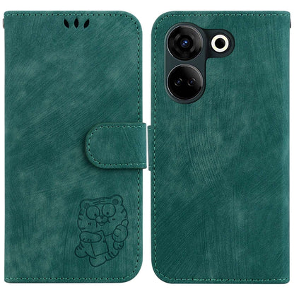 Little Tiger Embossed Leather Phone Case, For Tecno Pova 5 Pro, For Tecno Pova Neo 3, For Tecno Pova 5, For Tecno Camon 20 Premier 5G, For Tecno Camon 20 Pro 5G, For Tecno Camon 20 Pro 4G / 20, For Tecno Spark 10 5G, For Tecno Spark 10 4G / 10C        ...