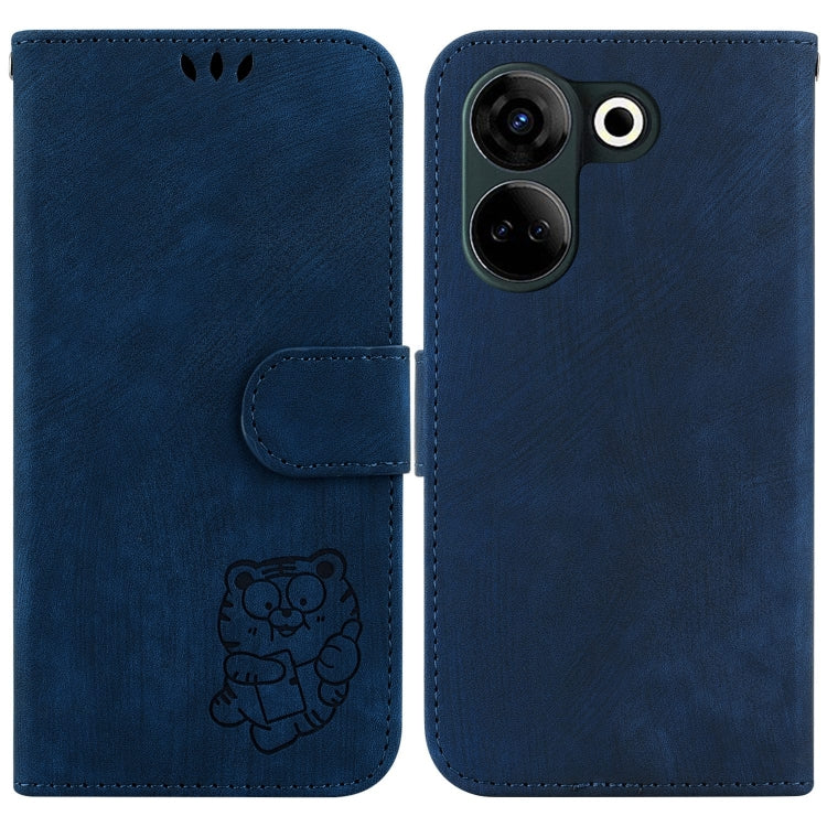 Little Tiger Embossed Leather Phone Case, For Tecno Pova 5 Pro, For Tecno Pova Neo 3, For Tecno Pova 5, For Tecno Camon 20 Premier 5G, For Tecno Camon 20 Pro 5G, For Tecno Camon 20 Pro 4G / 20, For Tecno Spark 10 5G, For Tecno Spark 10 4G / 10C        ...