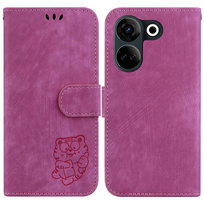 Little Tiger Embossed Leather Phone Case, For Tecno Pova 5 Pro, For Tecno Pova Neo 3, For Tecno Pova 5, For Tecno Camon 20 Premier 5G, For Tecno Camon 20 Pro 5G, For Tecno Camon 20 Pro 4G / 20, For Tecno Spark 10 5G, For Tecno Spark 10 4G / 10C        ...
