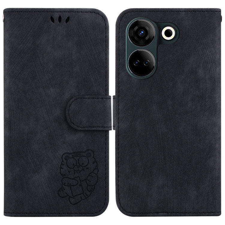 Little Tiger Embossed Leather Phone Case, For Tecno Pova 5 Pro, For Tecno Pova Neo 3, For Tecno Pova 5, For Tecno Camon 20 Premier 5G, For Tecno Camon 20 Pro 5G, For Tecno Camon 20 Pro 4G / 20, For Tecno Spark 10 5G, For Tecno Spark 10 4G / 10C        ...