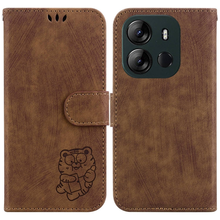 Little Tiger Embossed Leather Phone Case, For Tecno Pova 5 Pro, For Tecno Pova Neo 3, For Tecno Pova 5, For Tecno Camon 20 Premier 5G, For Tecno Camon 20 Pro 5G, For Tecno Camon 20 Pro 4G / 20, For Tecno Spark 10 5G, For Tecno Spark 10 4G / 10C        ...