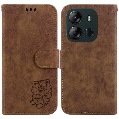 Little Tiger Embossed Leather Phone Case, For Tecno Pova 5 Pro, For Tecno Pova Neo 3, For Tecno Pova 5, For Tecno Camon 20 Premier 5G, For Tecno Camon 20 Pro 5G, For Tecno Camon 20 Pro 4G / 20, For Tecno Spark 10 5G, For Tecno Spark 10 4G / 10C        ...