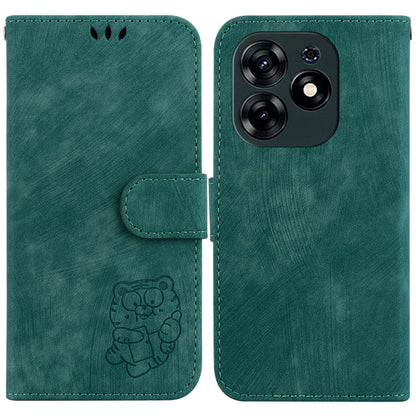 Little Tiger Embossed Leather Phone Case, For Tecno Pova 5 Pro, For Tecno Pova Neo 3, For Tecno Pova 5, For Tecno Camon 20 Premier 5G, For Tecno Camon 20 Pro 5G, For Tecno Camon 20 Pro 4G / 20, For Tecno Spark 10 5G, For Tecno Spark 10 4G / 10C        ...