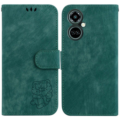 Little Tiger Embossed Leather Phone Case, For Tecno Pova 5 Pro, For Tecno Pova Neo 3, For Tecno Pova 5, For Tecno Camon 20 Premier 5G, For Tecno Camon 20 Pro 5G, For Tecno Camon 20 Pro 4G / 20, For Tecno Spark 10 5G, For Tecno Spark 10 4G / 10C        ...