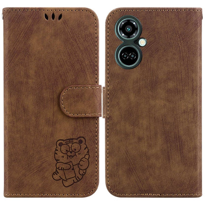 Little Tiger Embossed Leather Phone Case, For Tecno Pova 5 Pro, For Tecno Pova Neo 3, For Tecno Pova 5, For Tecno Camon 20 Premier 5G, For Tecno Camon 20 Pro 5G, For Tecno Camon 20 Pro 4G / 20, For Tecno Spark 10 5G, For Tecno Spark 10 4G / 10C        ...