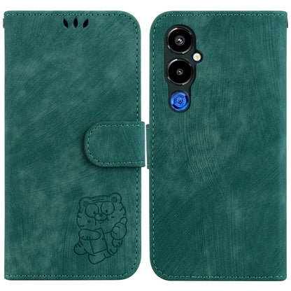 Little Tiger Embossed Leather Phone Case, For Tecno Pova 5 Pro, For Tecno Pova Neo 3, For Tecno Pova 5, For Tecno Camon 20 Premier 5G, For Tecno Camon 20 Pro 5G, For Tecno Camon 20 Pro 4G / 20, For Tecno Spark 10 5G, For Tecno Spark 10 4G / 10C        ...