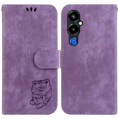 Little Tiger Embossed Leather Phone Case, For Tecno Pova 5 Pro, For Tecno Pova Neo 3, For Tecno Pova 5, For Tecno Camon 20 Premier 5G, For Tecno Camon 20 Pro 5G, For Tecno Camon 20 Pro 4G / 20, For Tecno Spark 10 5G, For Tecno Spark 10 4G / 10C        ...
