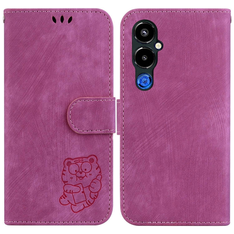 Little Tiger Embossed Leather Phone Case, For Tecno Pova 5 Pro, For Tecno Pova Neo 3, For Tecno Pova 5, For Tecno Camon 20 Premier 5G, For Tecno Camon 20 Pro 5G, For Tecno Camon 20 Pro 4G / 20, For Tecno Spark 10 5G, For Tecno Spark 10 4G / 10C        ...