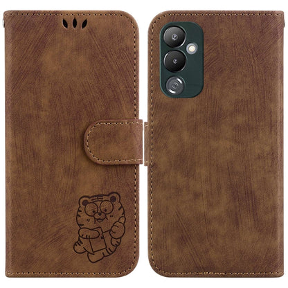 Little Tiger Embossed Leather Phone Case, For Tecno Pova 5 Pro, For Tecno Pova Neo 3, For Tecno Pova 5, For Tecno Camon 20 Premier 5G, For Tecno Camon 20 Pro 5G, For Tecno Camon 20 Pro 4G / 20, For Tecno Spark 10 5G, For Tecno Spark 10 4G / 10C        ...