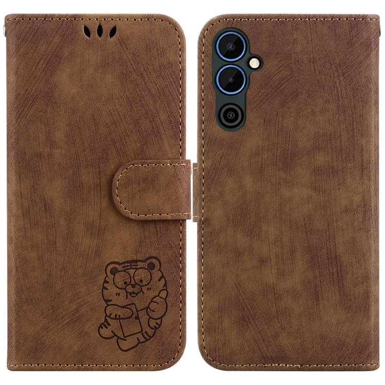 Little Tiger Embossed Leather Phone Case, For Tecno Pova 5 Pro, For Tecno Pova Neo 3, For Tecno Pova 5, For Tecno Camon 20 Premier 5G, For Tecno Camon 20 Pro 5G, For Tecno Camon 20 Pro 4G / 20, For Tecno Spark 10 5G, For Tecno Spark 10 4G / 10C        ...