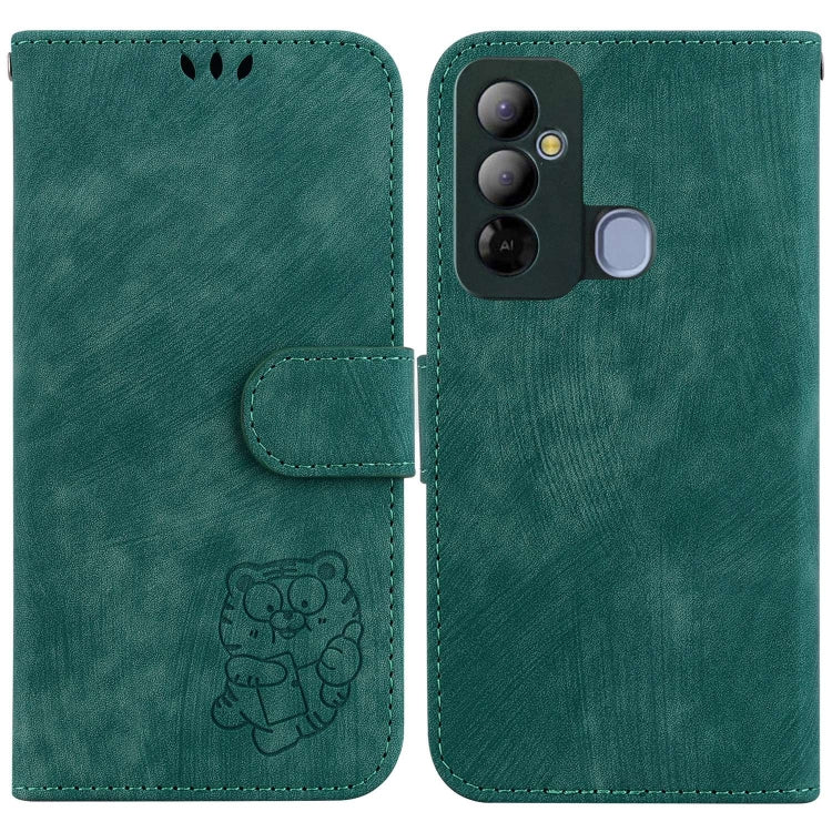 Little Tiger Embossed Leather Phone Case, For Tecno Pova 5 Pro, For Tecno Pova Neo 3, For Tecno Pova 5, For Tecno Camon 20 Premier 5G, For Tecno Camon 20 Pro 5G, For Tecno Camon 20 Pro 4G / 20, For Tecno Spark 10 5G, For Tecno Spark 10 4G / 10C        ...