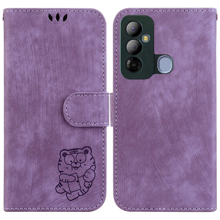 Little Tiger Embossed Leather Phone Case, For Tecno Pova 5 Pro, For Tecno Pova Neo 3, For Tecno Pova 5, For Tecno Camon 20 Premier 5G, For Tecno Camon 20 Pro 5G, For Tecno Camon 20 Pro 4G / 20, For Tecno Spark 10 5G, For Tecno Spark 10 4G / 10C        ...