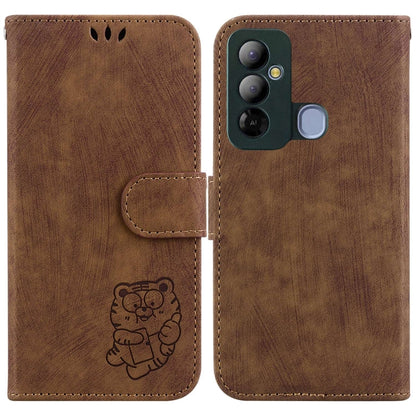 Little Tiger Embossed Leather Phone Case, For Tecno Pova 5 Pro, For Tecno Pova Neo 3, For Tecno Pova 5, For Tecno Camon 20 Premier 5G, For Tecno Camon 20 Pro 5G, For Tecno Camon 20 Pro 4G / 20, For Tecno Spark 10 5G, For Tecno Spark 10 4G / 10C        ...