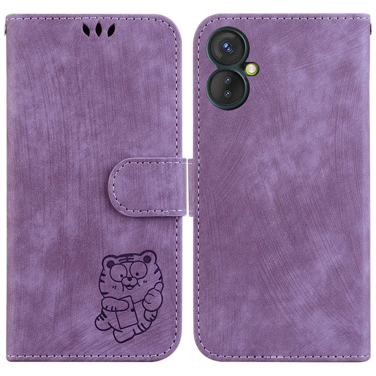 Little Tiger Embossed Leather Phone Case, For Tecno Pova 5 Pro, For Tecno Pova Neo 3, For Tecno Pova 5, For Tecno Camon 20 Premier 5G, For Tecno Camon 20 Pro 5G, For Tecno Camon 20 Pro 4G / 20, For Tecno Spark 10 5G, For Tecno Spark 10 4G / 10C        ...