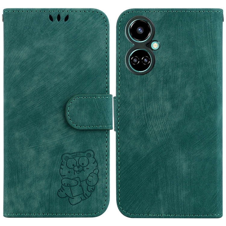 Little Tiger Embossed Leather Phone Case, For Tecno Camon 19, For Tecno Camon 19 Neo, For Tecno Pova 3 / LE7, For Tecno Camon 18i, For Tecno Spark Go 2022 / 8C, For Tecno Spark 8 Pro, For Tecno Pova Neo / LE6, For Tecno Pop 5 LTE BD4                   ...