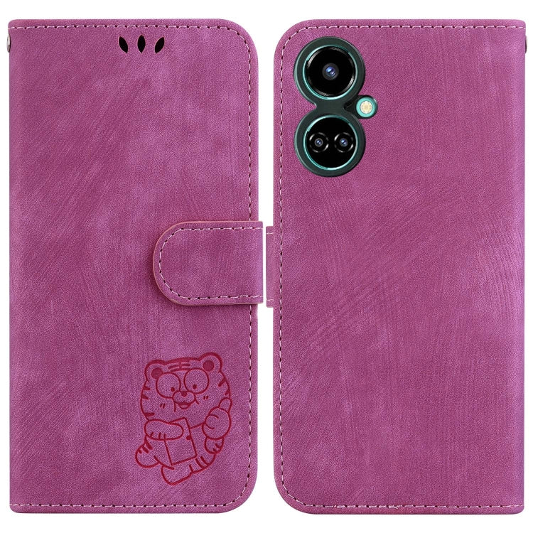 Little Tiger Embossed Leather Phone Case, For Tecno Camon 19, For Tecno Camon 19 Neo, For Tecno Pova 3 / LE7, For Tecno Camon 18i, For Tecno Spark Go 2022 / 8C, For Tecno Spark 8 Pro, For Tecno Pova Neo / LE6, For Tecno Pop 5 LTE BD4                   ...