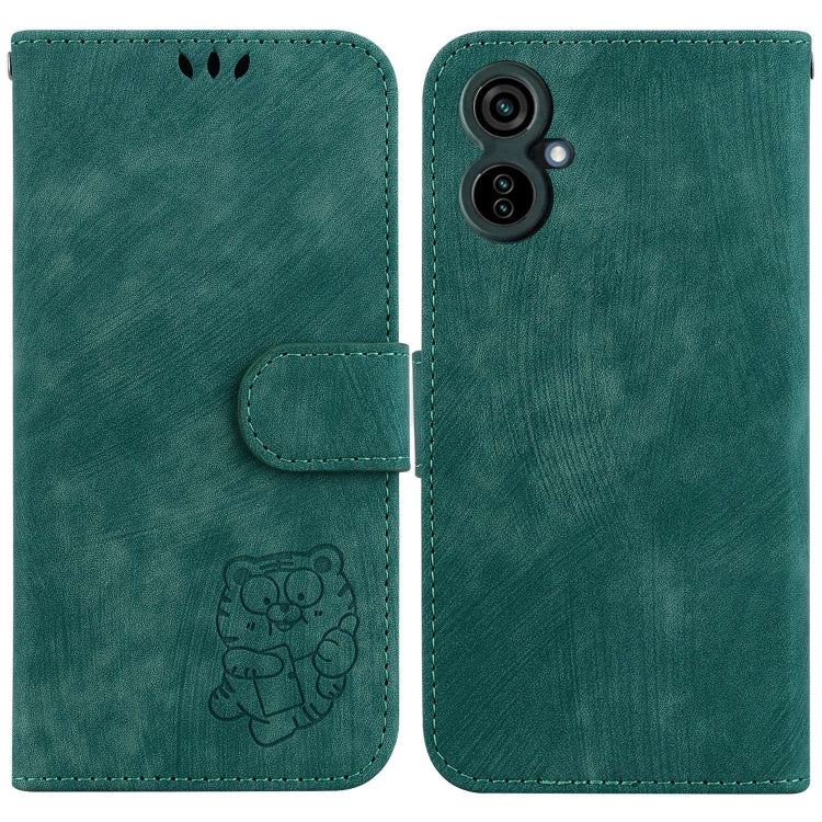 Little Tiger Embossed Leather Phone Case, For Tecno Camon 19, For Tecno Camon 19 Neo, For Tecno Pova 3 / LE7, For Tecno Camon 18i, For Tecno Spark Go 2022 / 8C, For Tecno Spark 8 Pro, For Tecno Pova Neo / LE6, For Tecno Pop 5 LTE BD4                   ...