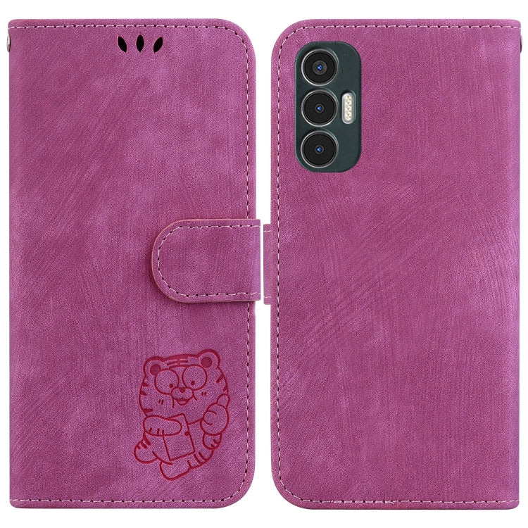 Little Tiger Embossed Leather Phone Case, For Tecno Camon 19, For Tecno Camon 19 Neo, For Tecno Pova 3 / LE7, For Tecno Camon 18i, For Tecno Spark Go 2022 / 8C, For Tecno Spark 8 Pro, For Tecno Pova Neo / LE6, For Tecno Pop 5 LTE BD4                   ...