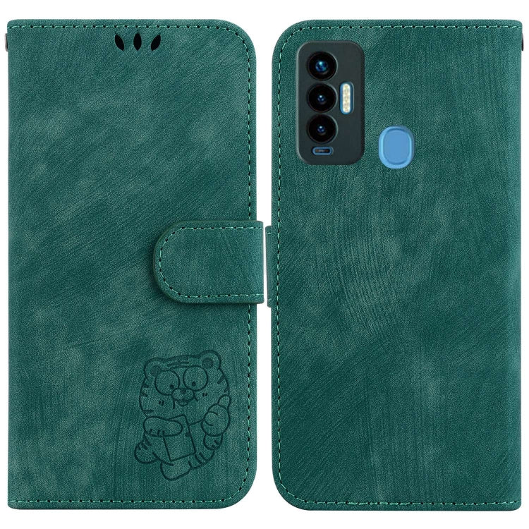 Little Tiger Embossed Leather Phone Case, For Tecno Camon 19, For Tecno Camon 19 Neo, For Tecno Pova 3 / LE7, For Tecno Camon 18i, For Tecno Spark Go 2022 / 8C, For Tecno Spark 8 Pro, For Tecno Pova Neo / LE6, For Tecno Pop 5 LTE BD4                   ...