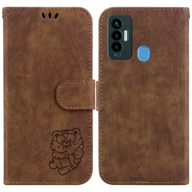 Little Tiger Embossed Leather Phone Case, For Tecno Camon 19, For Tecno Camon 19 Neo, For Tecno Pova 3 / LE7, For Tecno Camon 18i, For Tecno Spark Go 2022 / 8C, For Tecno Spark 8 Pro, For Tecno Pova Neo / LE6, For Tecno Pop 5 LTE BD4                   ...
