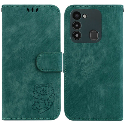Little Tiger Embossed Leather Phone Case, For Tecno Camon 19, For Tecno Camon 19 Neo, For Tecno Pova 3 / LE7, For Tecno Camon 18i, For Tecno Spark Go 2022 / 8C, For Tecno Spark 8 Pro, For Tecno Pova Neo / LE6, For Tecno Pop 5 LTE BD4                   ...