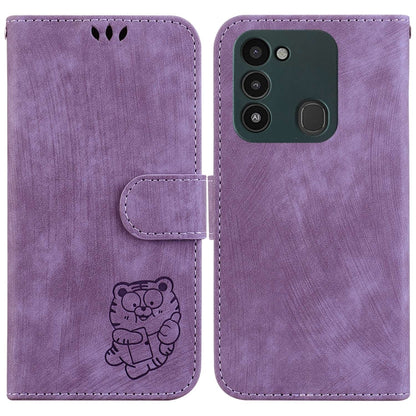 Little Tiger Embossed Leather Phone Case, For Tecno Camon 19, For Tecno Camon 19 Neo, For Tecno Pova 3 / LE7, For Tecno Camon 18i, For Tecno Spark Go 2022 / 8C, For Tecno Spark 8 Pro, For Tecno Pova Neo / LE6, For Tecno Pop 5 LTE BD4                   ...