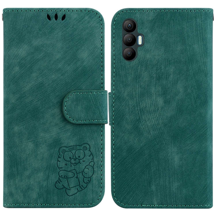 Little Tiger Embossed Leather Phone Case, For Tecno Camon 19, For Tecno Camon 19 Neo, For Tecno Pova 3 / LE7, For Tecno Camon 18i, For Tecno Spark Go 2022 / 8C, For Tecno Spark 8 Pro, For Tecno Pova Neo / LE6, For Tecno Pop 5 LTE BD4                   ...