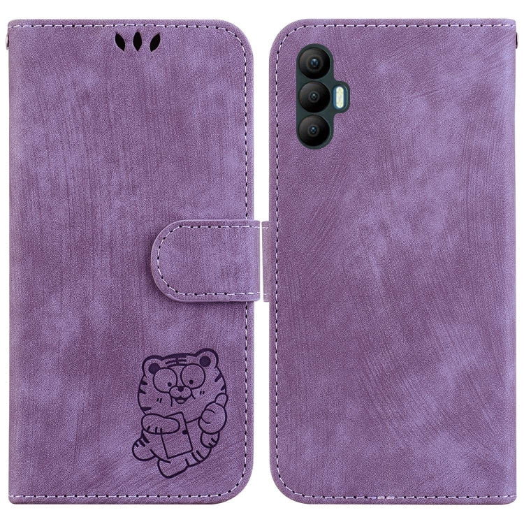 Little Tiger Embossed Leather Phone Case, For Tecno Camon 19, For Tecno Camon 19 Neo, For Tecno Pova 3 / LE7, For Tecno Camon 18i, For Tecno Spark Go 2022 / 8C, For Tecno Spark 8 Pro, For Tecno Pova Neo / LE6, For Tecno Pop 5 LTE BD4                   ...