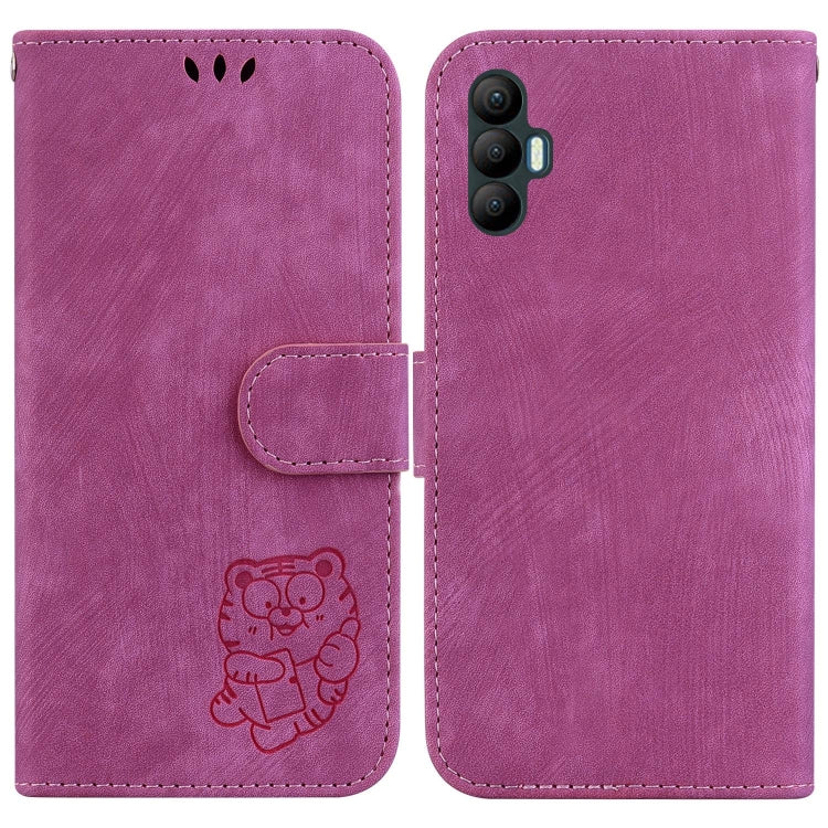 Little Tiger Embossed Leather Phone Case, For Tecno Camon 19, For Tecno Camon 19 Neo, For Tecno Pova 3 / LE7, For Tecno Camon 18i, For Tecno Spark Go 2022 / 8C, For Tecno Spark 8 Pro, For Tecno Pova Neo / LE6, For Tecno Pop 5 LTE BD4                   ...