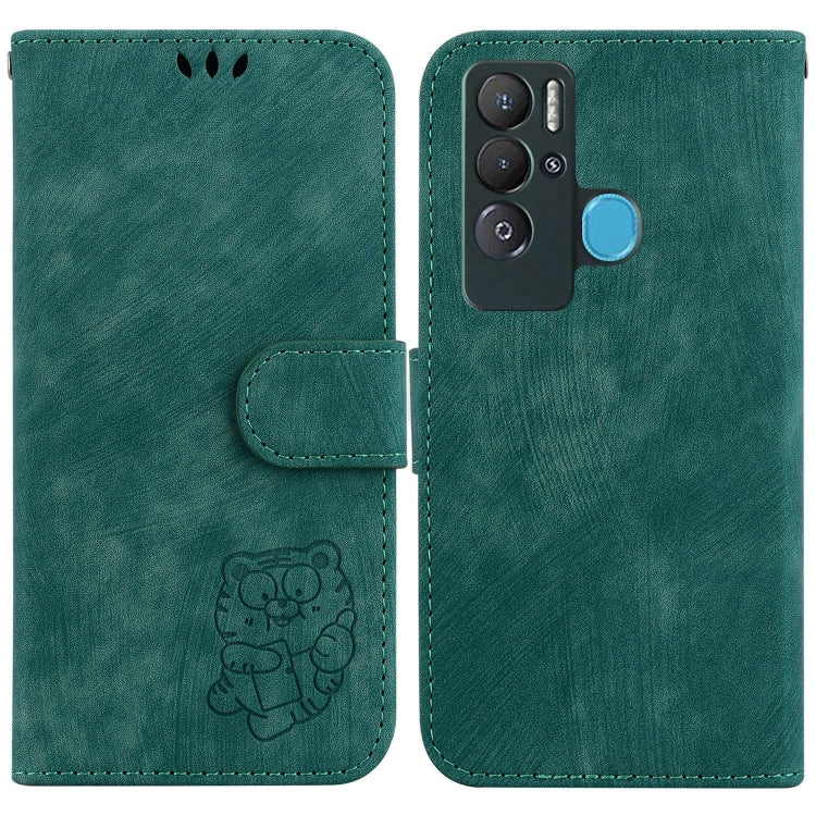 Little Tiger Embossed Leather Phone Case, For Tecno Camon 19, For Tecno Camon 19 Neo, For Tecno Pova 3 / LE7, For Tecno Camon 18i, For Tecno Spark Go 2022 / 8C, For Tecno Spark 8 Pro, For Tecno Pova Neo / LE6, For Tecno Pop 5 LTE BD4                   ...