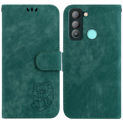 Little Tiger Embossed Leather Phone Case, For Tecno Camon 19, For Tecno Camon 19 Neo, For Tecno Pova 3 / LE7, For Tecno Camon 18i, For Tecno Spark Go 2022 / 8C, For Tecno Spark 8 Pro, For Tecno Pova Neo / LE6, For Tecno Pop 5 LTE BD4                   ...