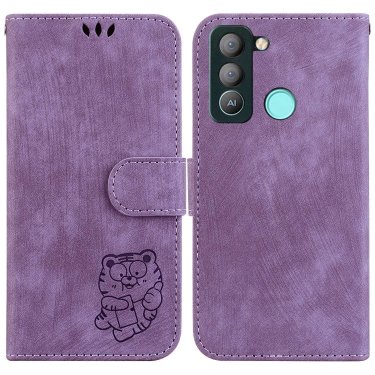Little Tiger Embossed Leather Phone Case, For Tecno Camon 19, For Tecno Camon 19 Neo, For Tecno Pova 3 / LE7, For Tecno Camon 18i, For Tecno Spark Go 2022 / 8C, For Tecno Spark 8 Pro, For Tecno Pova Neo / LE6, For Tecno Pop 5 LTE BD4                   ...