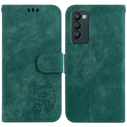 Little Tiger Embossed Leather Phone Case, For Tecno Camon 19, For Tecno Camon 19 Neo, For Tecno Pova 3 / LE7, For Tecno Camon 18i, For Tecno Spark Go 2022 / 8C, For Tecno Spark 8 Pro, For Tecno Pova Neo / LE6, For Tecno Pop 5 LTE BD4                   ...