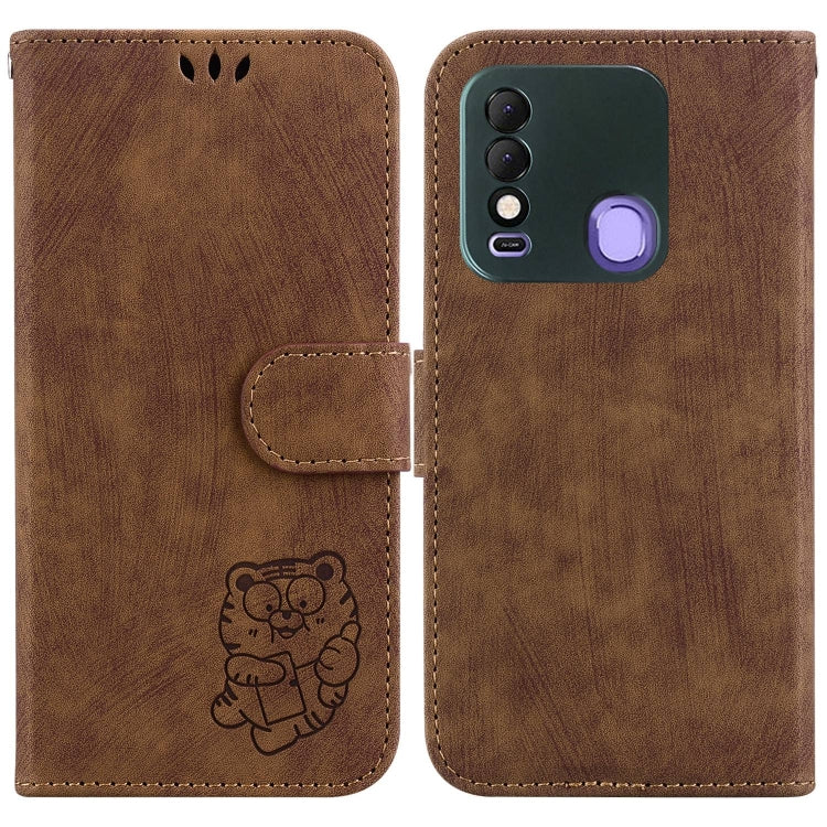 Little Tiger Embossed Leather Phone Case, For Tecno Camon 19, For Tecno Camon 19 Neo, For Tecno Pova 3 / LE7, For Tecno Camon 18i, For Tecno Spark Go 2022 / 8C, For Tecno Spark 8 Pro, For Tecno Pova Neo / LE6, For Tecno Pop 5 LTE BD4                   ...