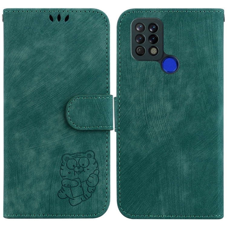 Little Tiger Embossed Leather Phone Case, For Tecno Camon 19, For Tecno Camon 19 Neo, For Tecno Pova 3 / LE7, For Tecno Camon 18i, For Tecno Spark Go 2022 / 8C, For Tecno Spark 8 Pro, For Tecno Pova Neo / LE6, For Tecno Pop 5 LTE BD4                   ...