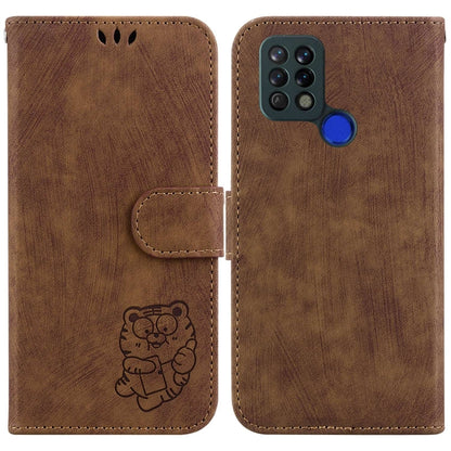 Little Tiger Embossed Leather Phone Case, For Tecno Camon 19, For Tecno Camon 19 Neo, For Tecno Pova 3 / LE7, For Tecno Camon 18i, For Tecno Spark Go 2022 / 8C, For Tecno Spark 8 Pro, For Tecno Pova Neo / LE6, For Tecno Pop 5 LTE BD4                   ...