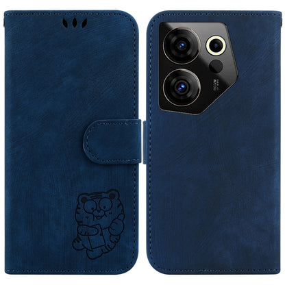 Little Tiger Embossed Leather Phone Case, For Tecno Pova 5 Pro, For Tecno Pova Neo 3, For Tecno Pova 5, For Tecno Camon 20 Premier 5G, For Tecno Camon 20 Pro 5G, For Tecno Camon 20 Pro 4G / 20, For Tecno Spark 10 5G, For Tecno Spark 10 4G / 10C        ...