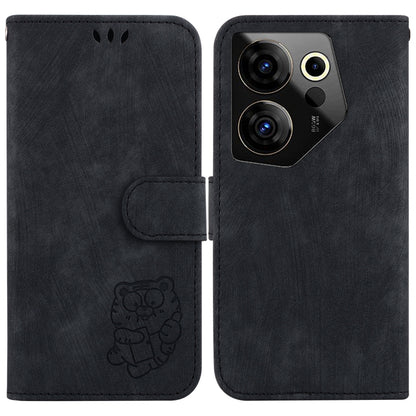 Little Tiger Embossed Leather Phone Case, For Tecno Pova 5 Pro, For Tecno Pova Neo 3, For Tecno Pova 5, For Tecno Camon 20 Premier 5G, For Tecno Camon 20 Pro 5G, For Tecno Camon 20 Pro 4G / 20, For Tecno Spark 10 5G, For Tecno Spark 10 4G / 10C        ...