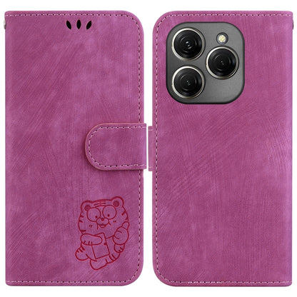 Little Tiger Embossed Leather Phone Case, For Tecno Pop 10 / Spark Go 2 4G, For Tecno Camon 40 Pro 4G, For Tecno Camon 40, For Tecno Pop 9 5G / Spark 30C 5G, For Tecno Camon 30S / Camon 30S Pro, For Tecno Spark 30 Pro, For Tecno Spark 30 4G            ...