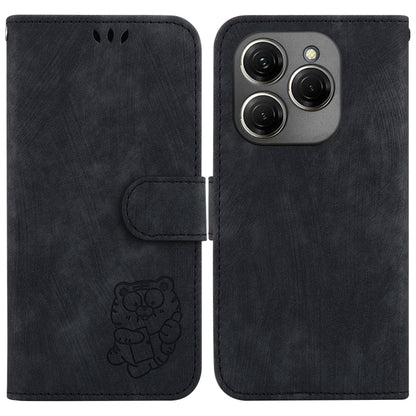Little Tiger Embossed Leather Phone Case, For Tecno Pop 10 / Spark Go 2 4G, For Tecno Camon 40 Pro 4G, For Tecno Camon 40, For Tecno Pop 9 5G / Spark 30C 5G, For Tecno Camon 30S / Camon 30S Pro, For Tecno Spark 30 Pro, For Tecno Spark 30 4G            ...