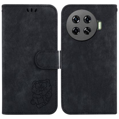 Little Tiger Embossed Leather Phone Case, For Tecno Pop 10 / Spark Go 2 4G, For Tecno Camon 40 Pro 4G, For Tecno Camon 40, For Tecno Pop 9 5G / Spark 30C 5G, For Tecno Camon 30S / Camon 30S Pro, For Tecno Spark 30 Pro, For Tecno Spark 30 4G            ...